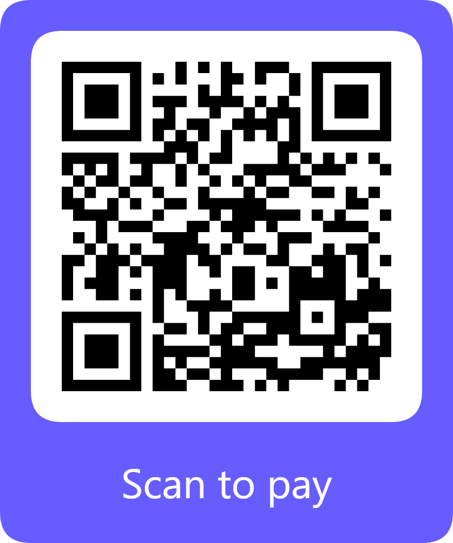Scan to pay deposit for Baby Shower CPR Party